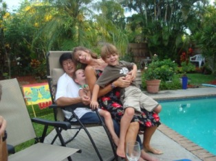 Mark and Annette and boys